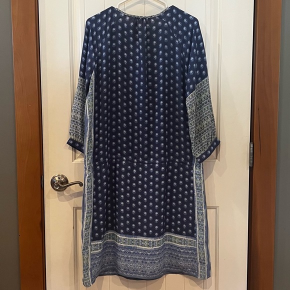 Gap Lined Dress with Drawstring Waist - Size Medium TALL - Picture 8 of 8